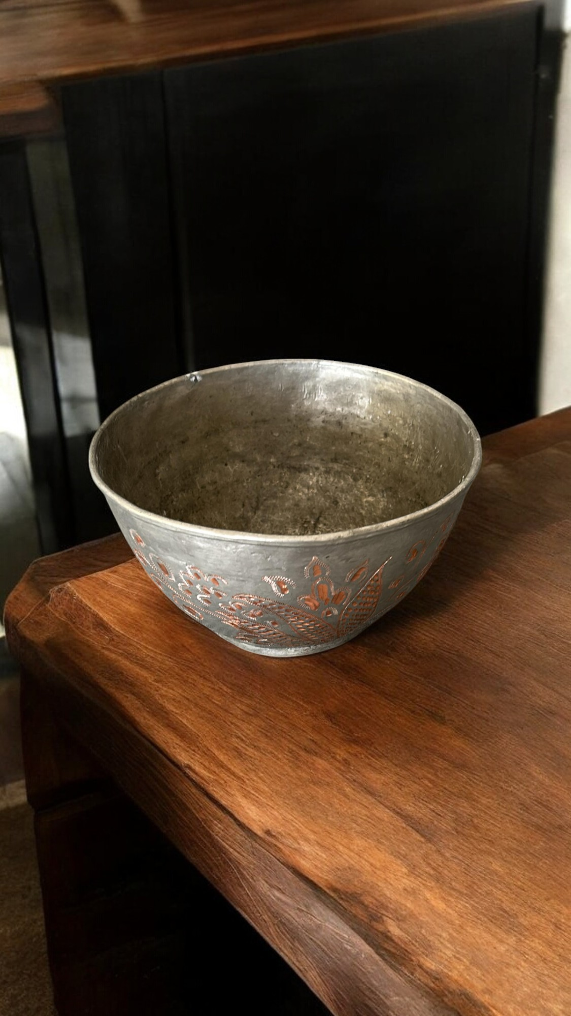 Bakır İşleme Dekoratif Kase