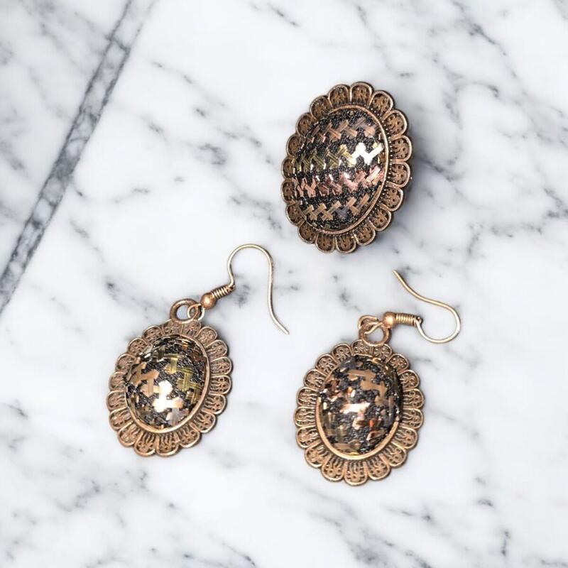 Tel Kırma Küpe ve Yüzük